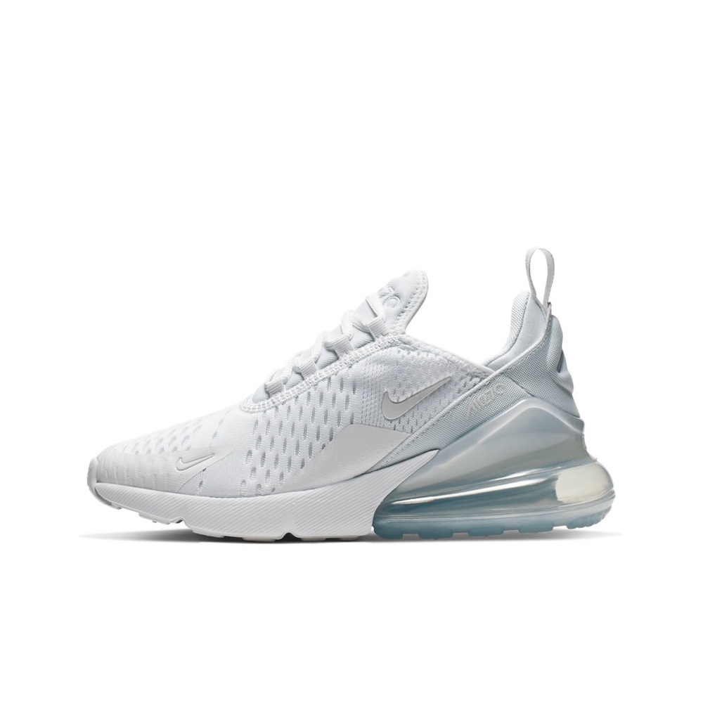 Nike Air Max 270 Big Kids White Shoes